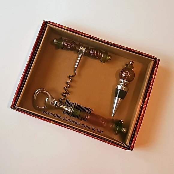 Pier 1 Imports Bar Tools Set - Picture 2 of 5